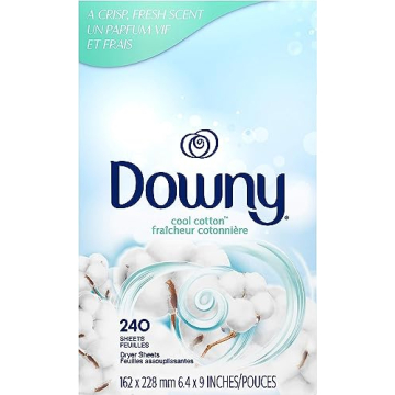 Downy Dryer Sheets with Fresh Cool Cotton Scent