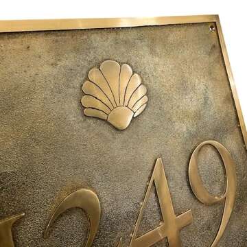 Custom Cast Brass Address Signs & Plaques - Unique Decor