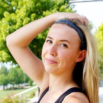 Sweaty Bands Gunmetal Glitter Headband - Non-Slip & Stylish