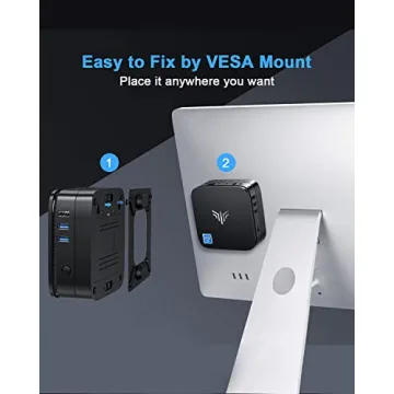 KAMRUI Mini PC with 12GB RAM and 256GB SSD