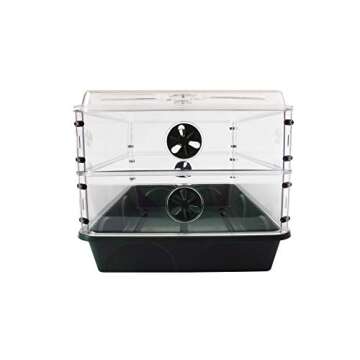 EarlyGrow 93807 Domed Propagator with Height Extenders