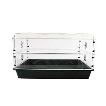 EarlyGrow 93807 Domed Propagator with Height Extenders