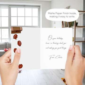 Coffee Valentines Day Anniversary Card for Her Him/Funny Card for Boyfriend Girlfriend/Husband Wife/Handmade Birthday Vday Greeting Card (You're my favorite human bean)