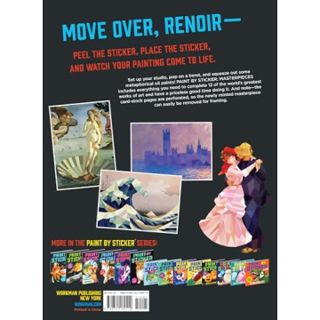 Paint by Sticker Masterpieces Creativity for All Ages