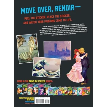 Paint by Sticker Masterpieces Creativity for All Ages