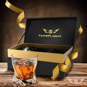 Whiskey Glass Set (Twist Glasses)