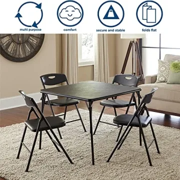 Ameriwood Home Cosco Folding Table & Chair Set