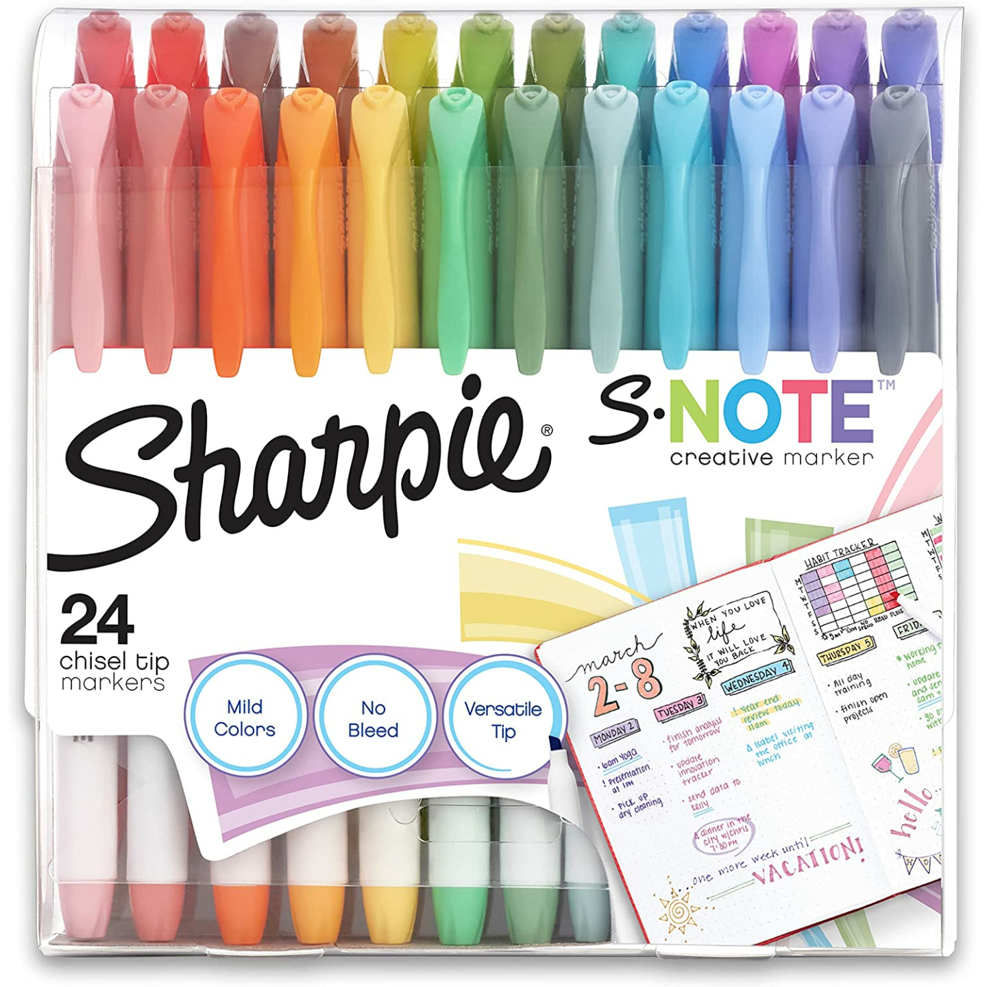 SHARPIE Creative Markers & Highlighters 24 Count