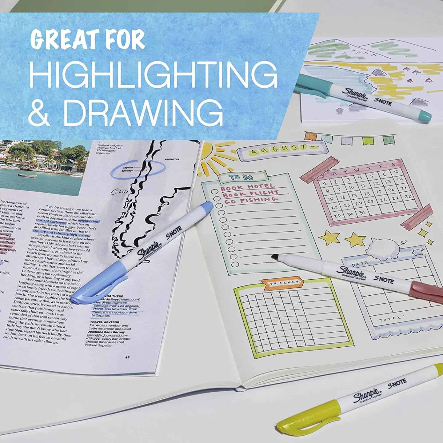 SHARPIE Creative Markers & Highlighters 24 Count