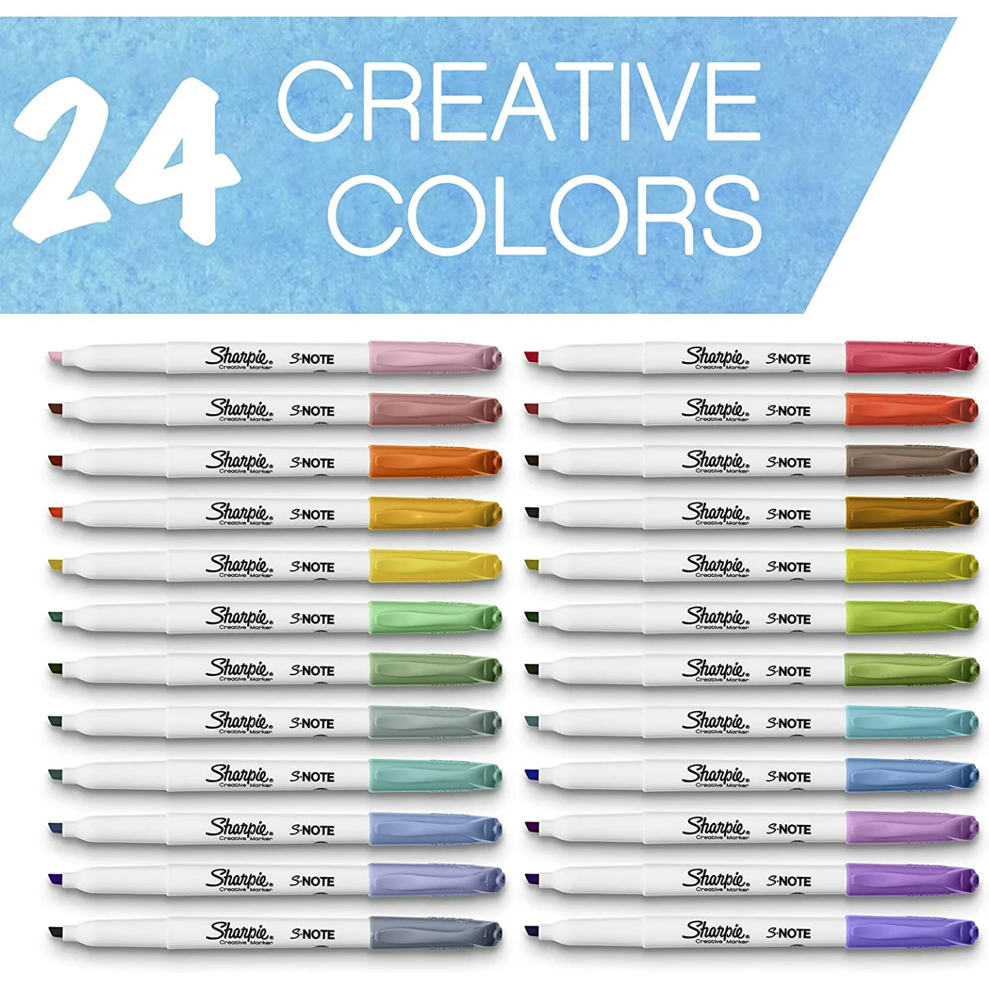 SHARPIE Creative Markers & Highlighters 24 Count