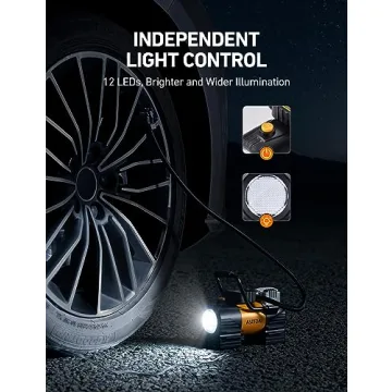 AstroAI Portable Tire Inflator for Car & Bike Up to 150 PSI  