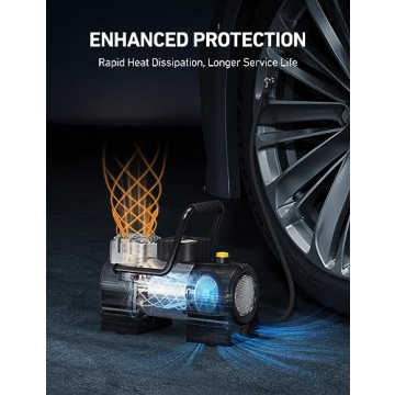 AstroAI Portable Tire Inflator for Car & Bike Up to 150 PSI  