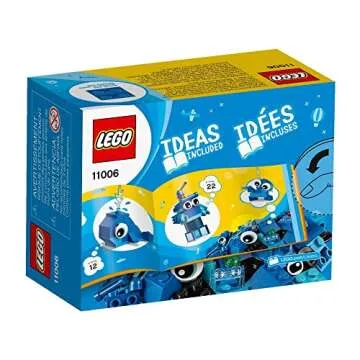 LEGO Classic Creative Blue Bricks Building Toy for Kids