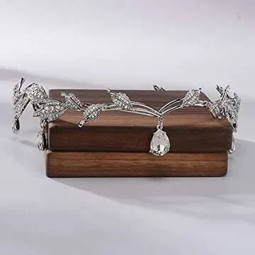 Elegant Rhinestone Crown for Women, Perfect Hair Accessory