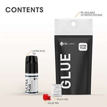 BL Lashes Ultra Plus Extra Strong Eyelash Glue Professional