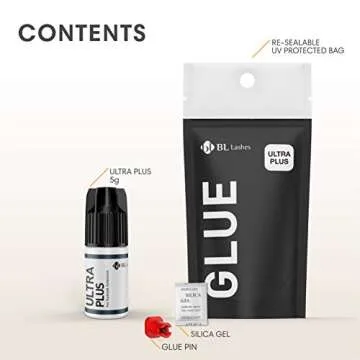 BL Lashes Ultra Plus Extra Strong Eyelash Glue Professional