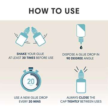 BL Lashes Ultra Plus Extra Strong Eyelash Glue Professional