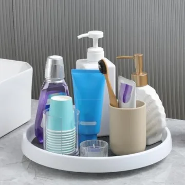 12-Inch Turntable Lazy Susan Organizer for Easy Storage