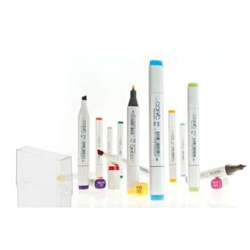 Copic Classic Alcohol Markers, 72pc Set A (Discontinued Model: EAN 4511338002230)