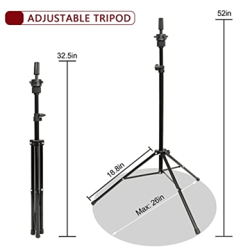 Adjustable Lihui Wig Stand for Cosmetology and Styling