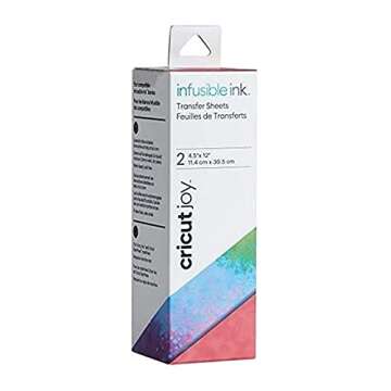 Cricut Mug Press with 4.5 x 12 Inch Infusible Ink Transfer Sheets (4 Items)