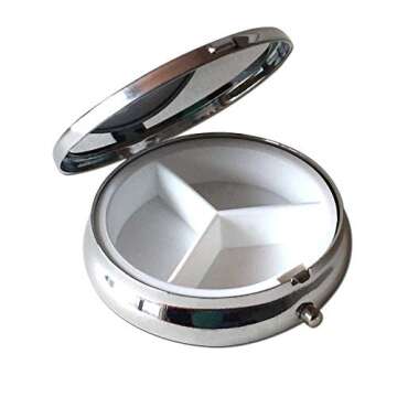 Northern Lights Pill Box - Perfect Gift for Health Enthusiasts