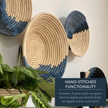 KAZI Decorative Baskets Artisan-Made Eco-Friendly Home Decor