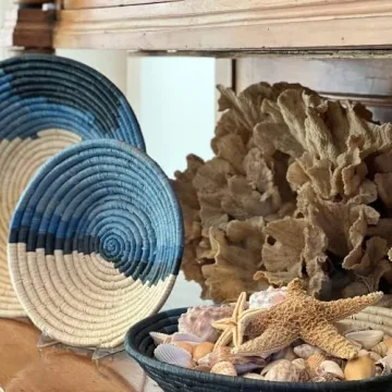 KAZI Decorative Baskets Artisan-Made Eco-Friendly Home Decor