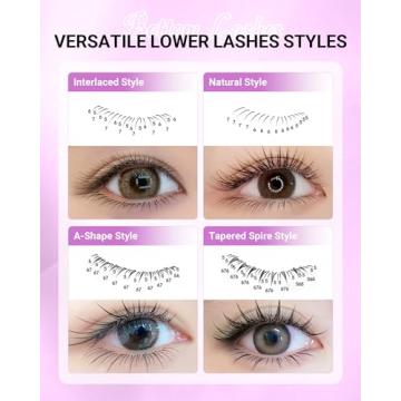 NAGARAKU Soft Natural Faux Mink Eyelash Extensions 12 rows