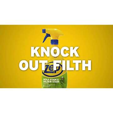 Zep Mold Stain and Mildew Stain Remover 32 Ounces ZUMILDEW32