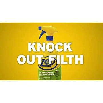 Zep Mold Stain and Mildew Stain Remover 32 Ounces ZUMILDEW32