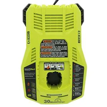 Ryobi P128 Upgrade Kit with Fast Charger and Battery