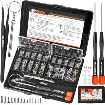 TEKPREM Magnetic Eyeglass Repair Tool Kit - Complete Eyewear Care Package