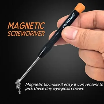 TEKPREM Magnetic Eyeglass Repair Tool Kit - All-in-One Solution