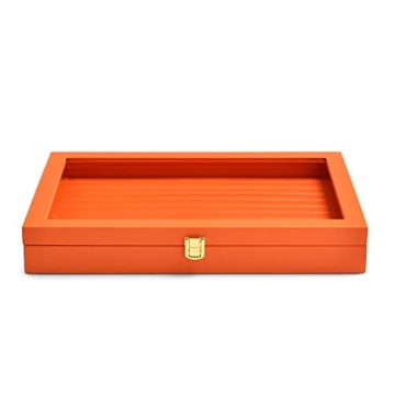 Elegant Oirlv Jewelry Organizer with Acrylic Lid