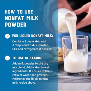 Judee’s Non-Fat Milk Powder - 100% Non-GMO, Keto-Friendly