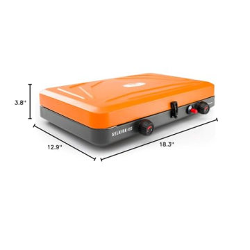 GSI Selkirk Camping Stove - Dual Burner 10,000 BTU