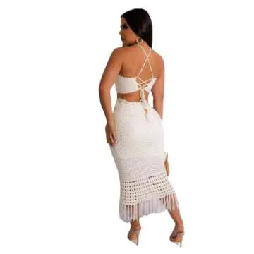 Plus Two-Piece Off Shoulder Beach Dress | Stylish and Flowy