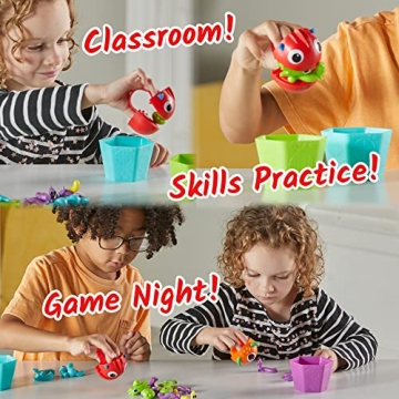 hand2mind Monster Grabbers for Fine Motor Skills Fun