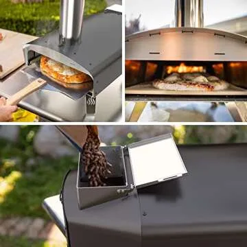 Mimiuo Outdoor Pizza Oven for Perfect Wood-Fired Pizzas