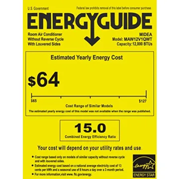 Midea U Inverter Window AC 12000BTU - Ultra Quiet & Smart Control