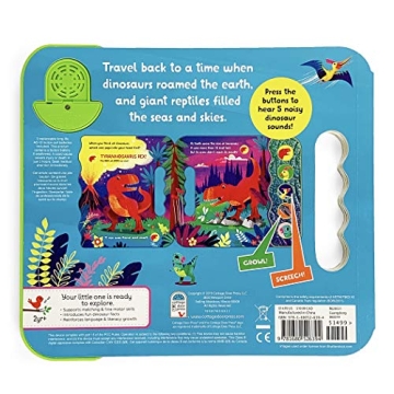 Dinosaur Sound Book for Toddlers | Listen & Learn