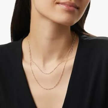 Ana Luisa Gold Layered Necklace Set - Chic 14K Gold