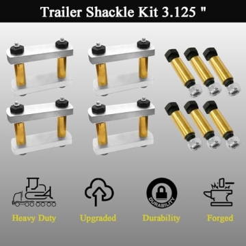 LLANNDER Heavy Duty Shackle Upgrade Kit for Trailers