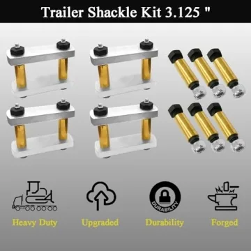 LLANNDER Heavy Duty Shackle Upgrade Kit for Trailers