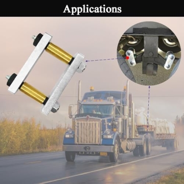 LLANNDER Heavy Duty Shackle Upgrade Kit for Trailers