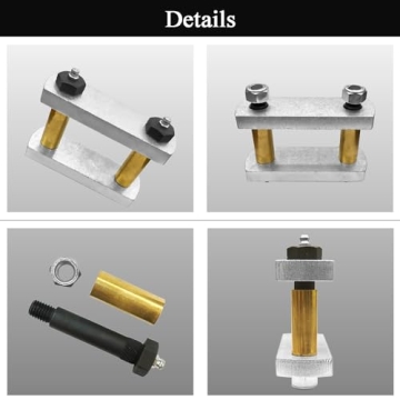 LLANNDER Heavy Duty Shackle Upgrade Kit for Trailers