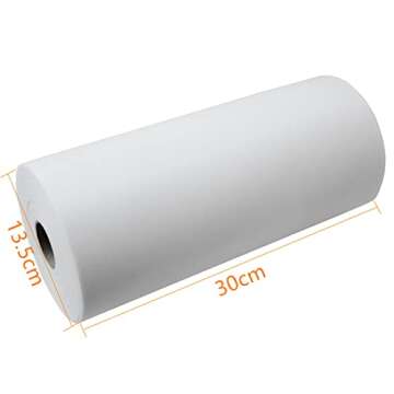 YEQIN Cut Away Embroidery Stabilizer 12" x 50Y - Perfect for All Fabrics