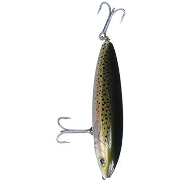 Rapala Saltwater Skitter Walk 11 Fishing Lure (Speckled Trout), Hot Chartreuse