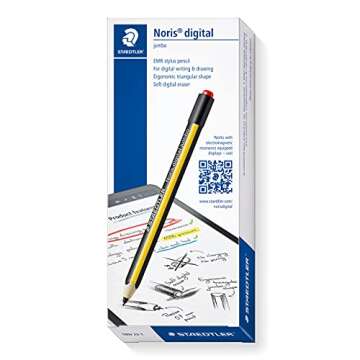 STAEDTLER Noris Jumbo 180J 22. EMR Stylus for Writing, Drawing & Erasing